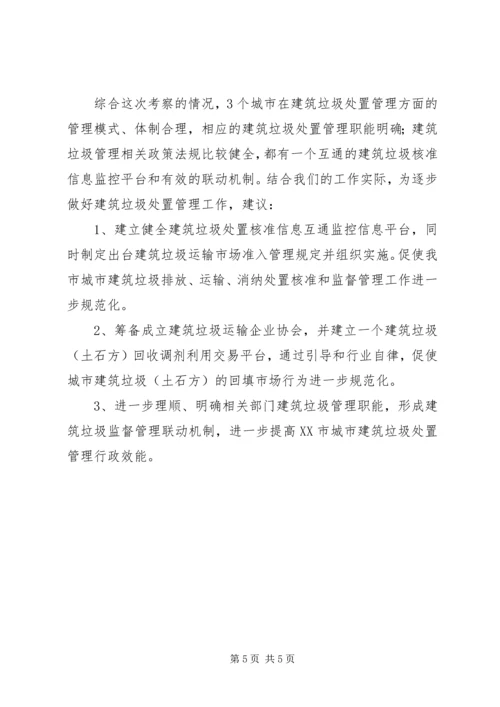 城市环境卫生调查汇报材料.docx