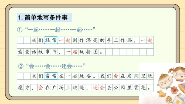 统编版语文二年级下册2024-2025学年度第二单元写话：我的好朋友（课件）