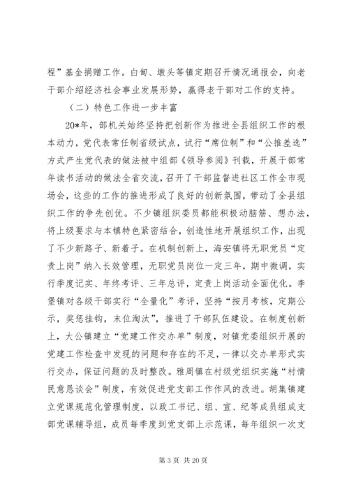 党建工作述职点评意见对党支部书记述职点评.docx