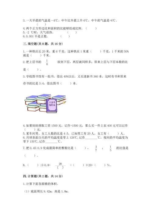 六年级下册数学《期末测试卷》及完整答案【夺冠系列】.docx