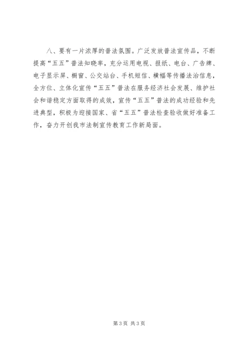 五五普法迎检方案.docx