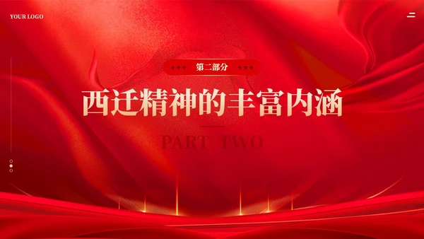 红色传承西迁精神矢志爱国奋斗党课教育课件PPT党建