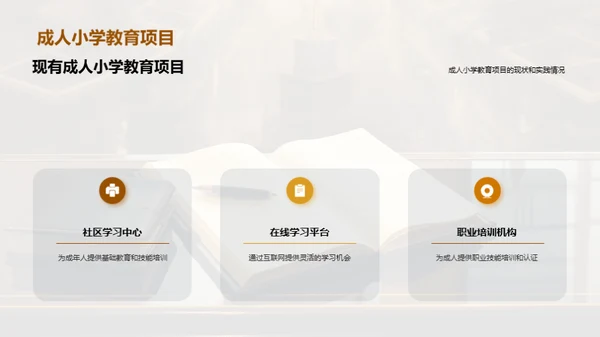 探索成人小学教育之路