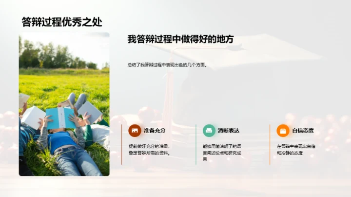 答辩之路艰辛探索