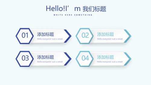 蓝色医疗医药工作汇报动态PPT