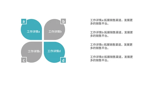 简约风青色医疗医学年度汇报PPT模板