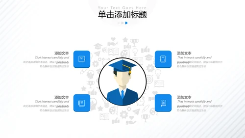 欧美风教育培训教学设计学校招生宣传动态ppt