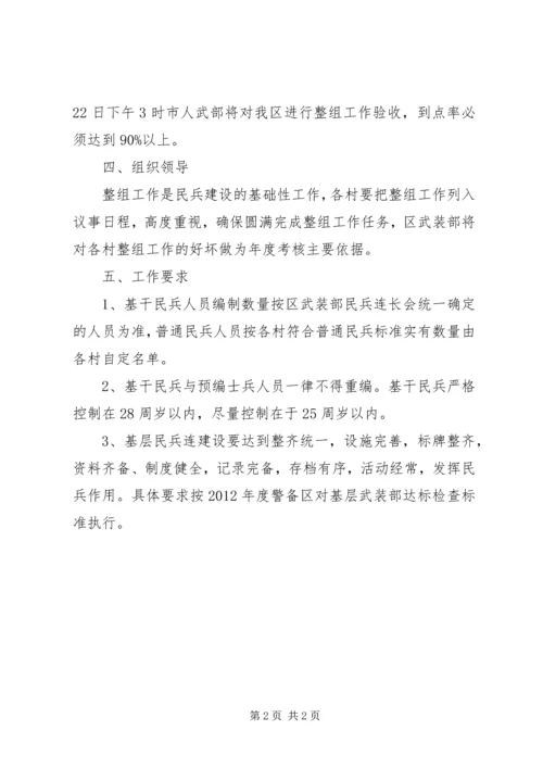 全区民兵组织治理意见.docx