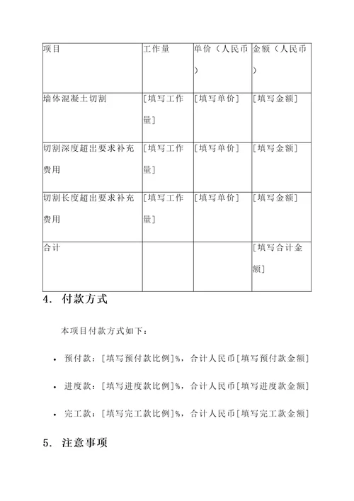 商丘墙体混凝土切割报价单