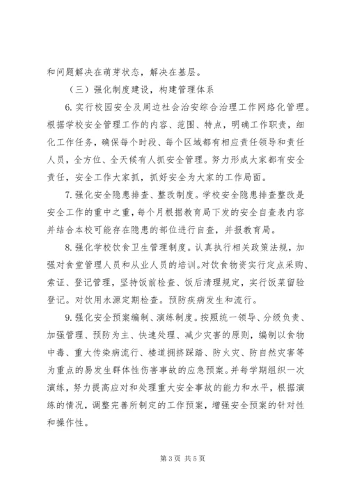 秀王小学XX年社会治安综合治理工作计划.docx
