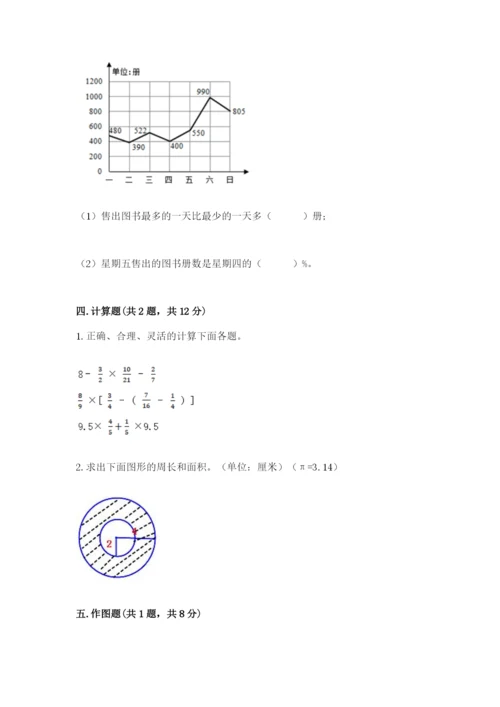 2022六年级上册数学期末考试试卷附完整答案（全优）.docx