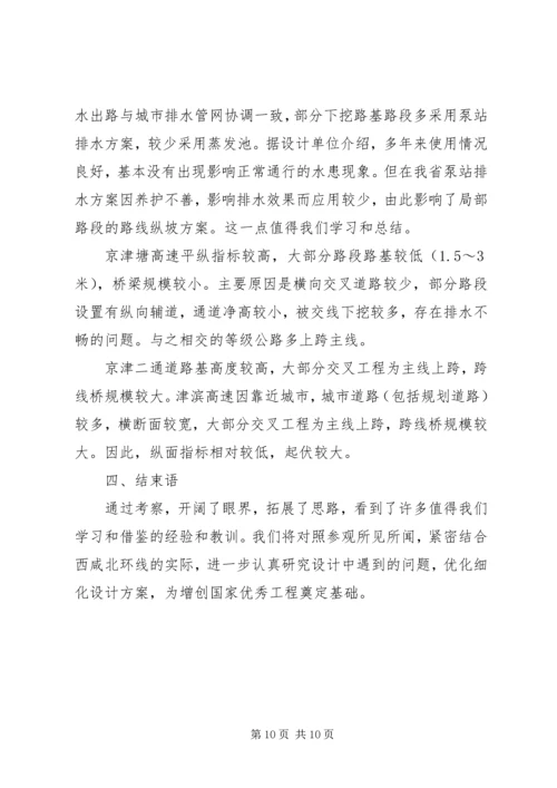参观考察学习的报告.docx