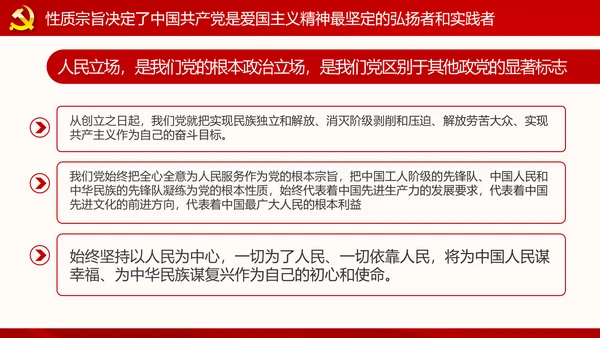 弘扬和践行爱国主义精神PPT党课课件