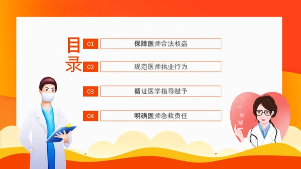 医师法亮点解读医疗卫生事业PPT模板