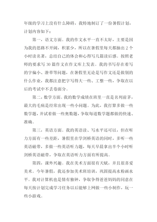 我的小计划作文500字.docx