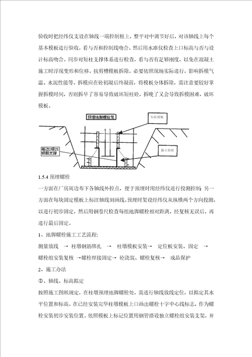 钢结构厂房土建施工方案样本样本