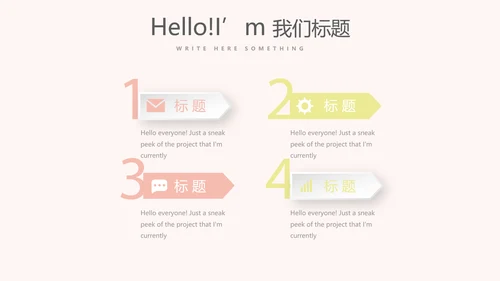 幸福一家人电子相册动态PPT
