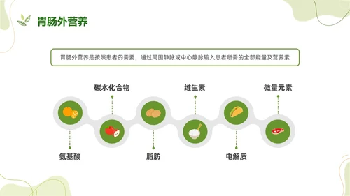 绿色水彩简约饮食护理培训PPT课件健康饮食