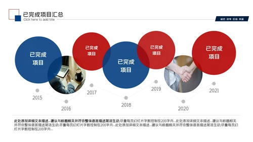 红蓝工作总结年中总结述职报告工作汇报PPT