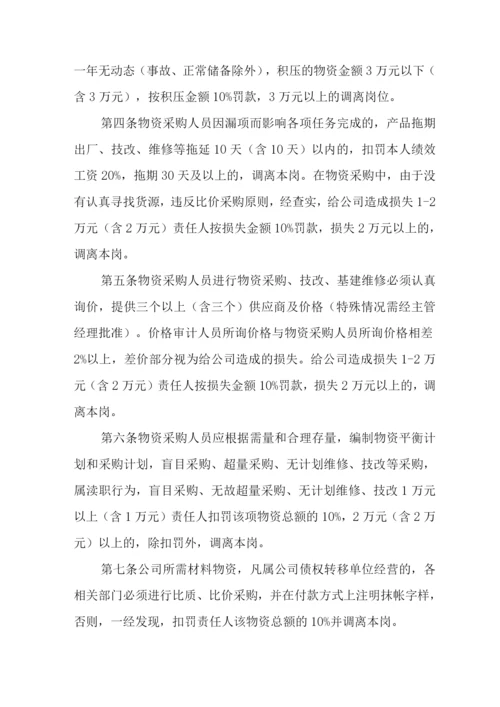物资采购人员考核办法.docx