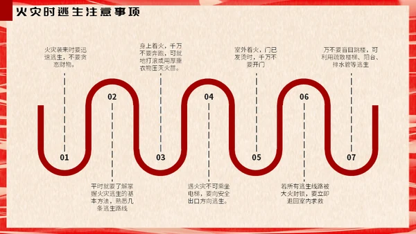 119消防安全常识培训通用PPT模板