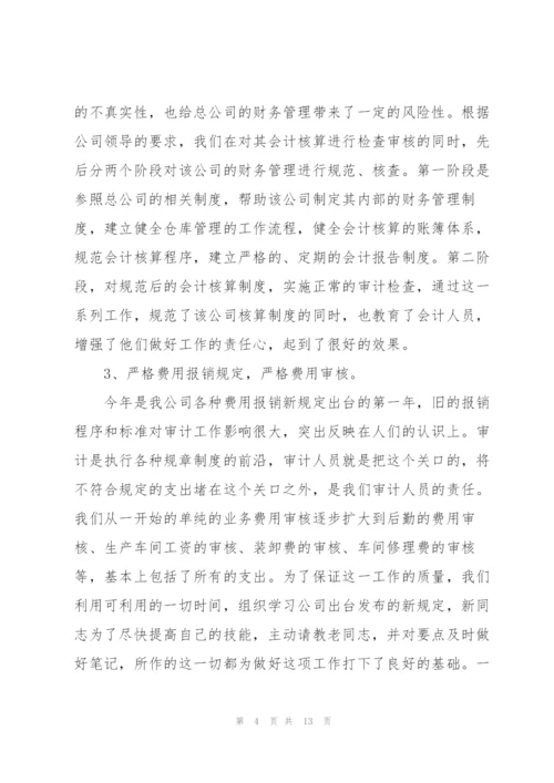 审计助理年度工作总结5篇.docx