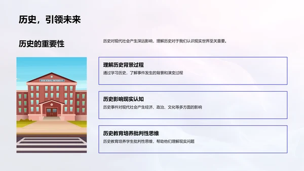 历史教学与现代应用