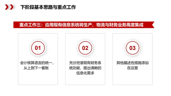 简约大气公司财务工作总结PPT模板