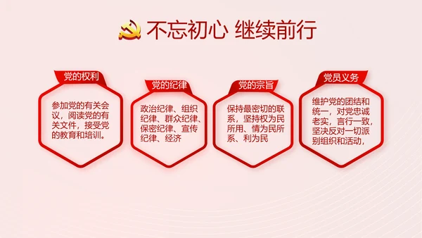 简约红色党支部党建述职报告动态PPT
