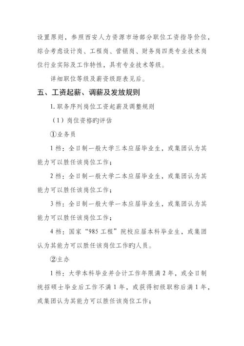 职务序列工资确定及调整规则.docx