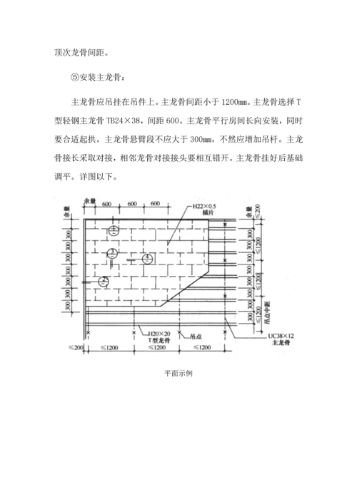 吊顶综合重点工程综合标准施工专业方案.docx