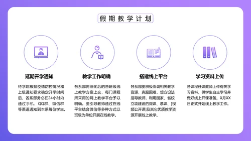 校园新冠疫情防控工作方案ppt模板