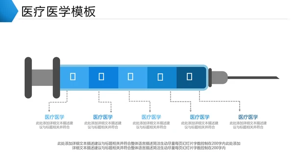 创意医学医疗类报告医院宣传通用PPT模板