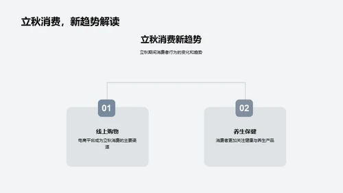 立秋季节营销实战