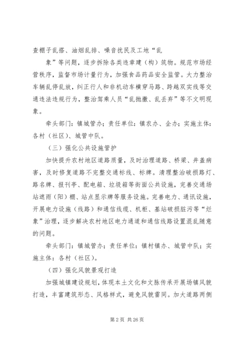 镇农村环境治理专项工作方案.docx