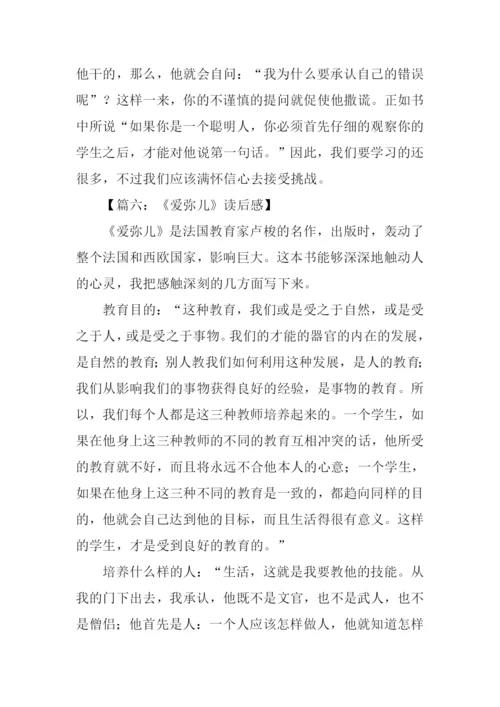 爱弥儿读后感1000字.docx