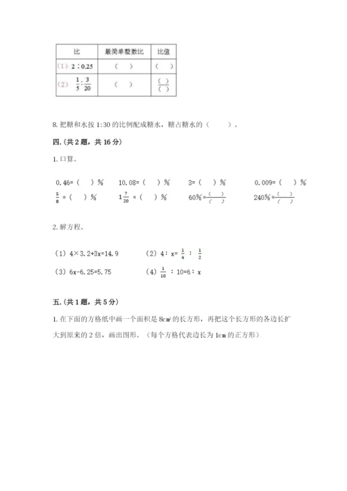 小升初数学综合练习试题带答案（满分必刷）.docx