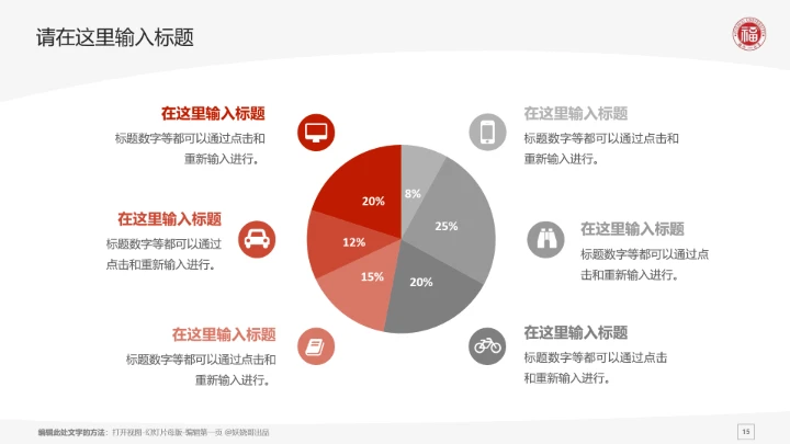 福州大学课题学术汇报毕业论文答辩通用PPT模板