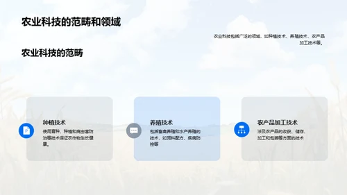 农业科技的应用与发展