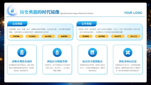 蓝色创意风读书分享会PPT模板
