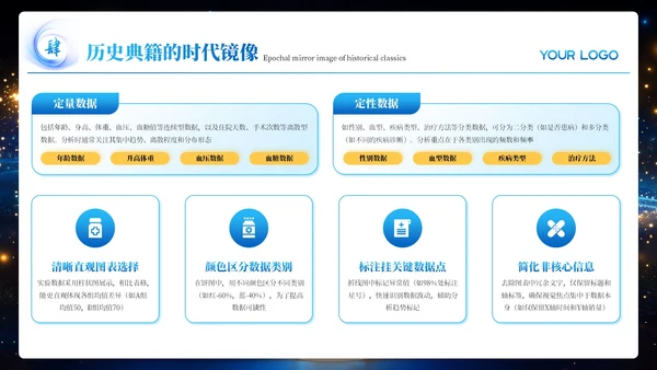 蓝色创意风读书分享会PPT模板