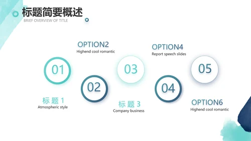 大气创意项目商业计划书PPT动态模板