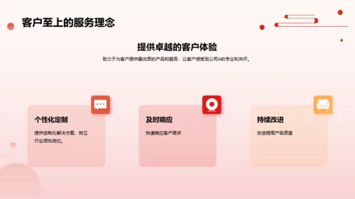 红色商务人力资源年会庆典PPT模板