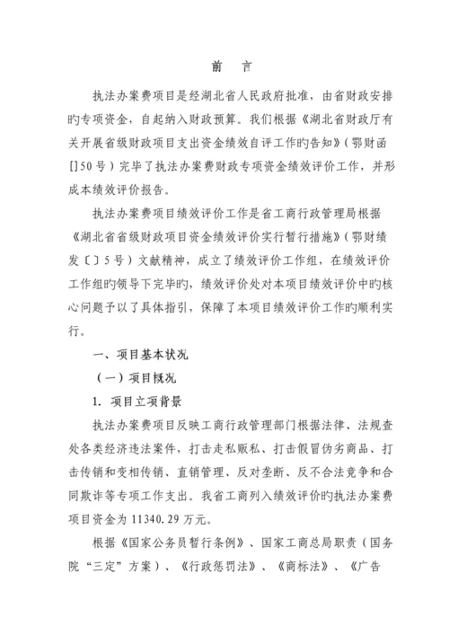 湖北省省级财政专项项目资金绩效评价综合报告.docx