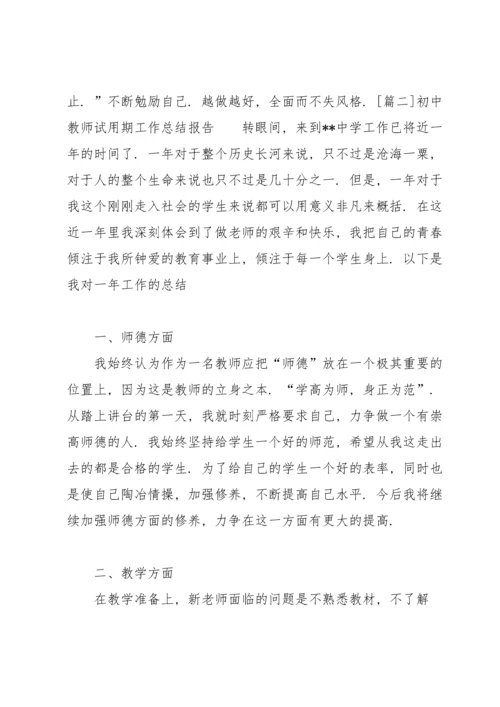 初中教师试用期工作总结报告.docx