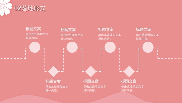 七夕粉色浪漫PPT模板