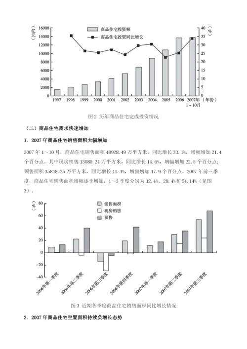 住宅市场形势分析与预测.docx