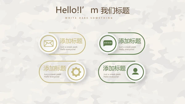 武警个人能力评测动态PPT