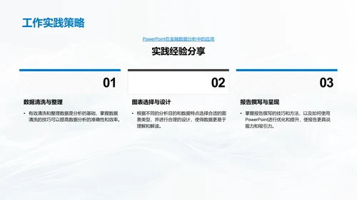 金融数据PPT技能PPT模板