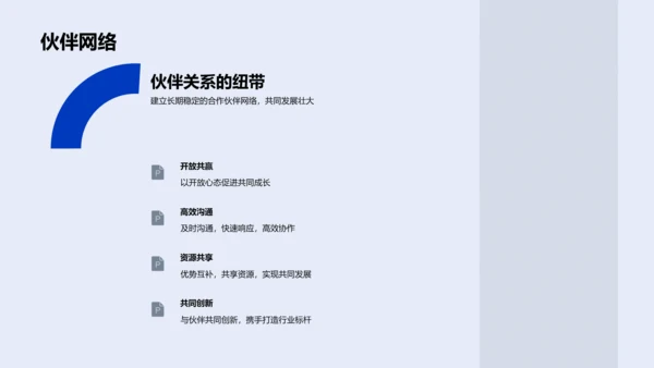 医疗企业合作篇章PPT模板